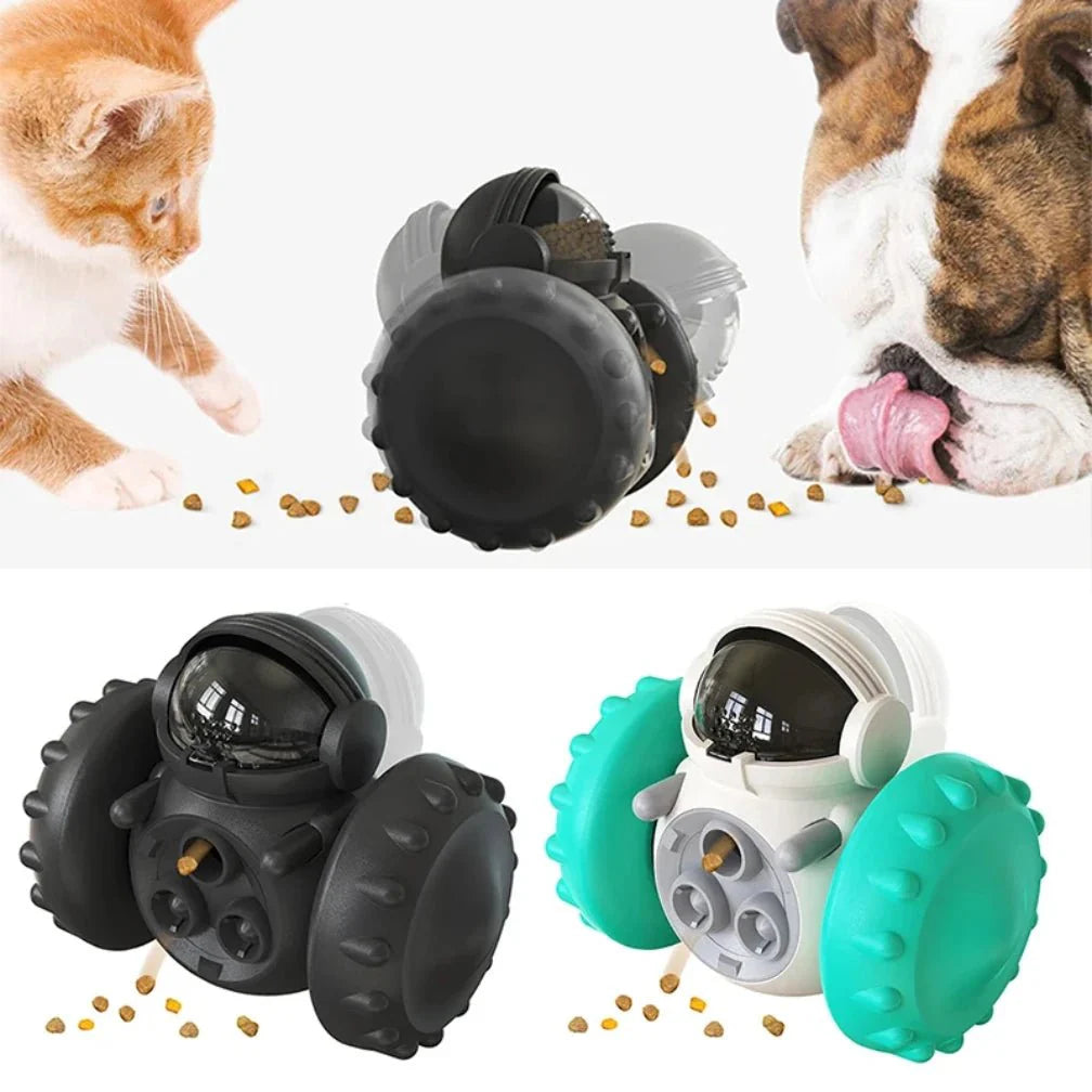 Dailypets Interactive Treat Tumbler for Pets with Slow Feeding & Puzzle Play Design