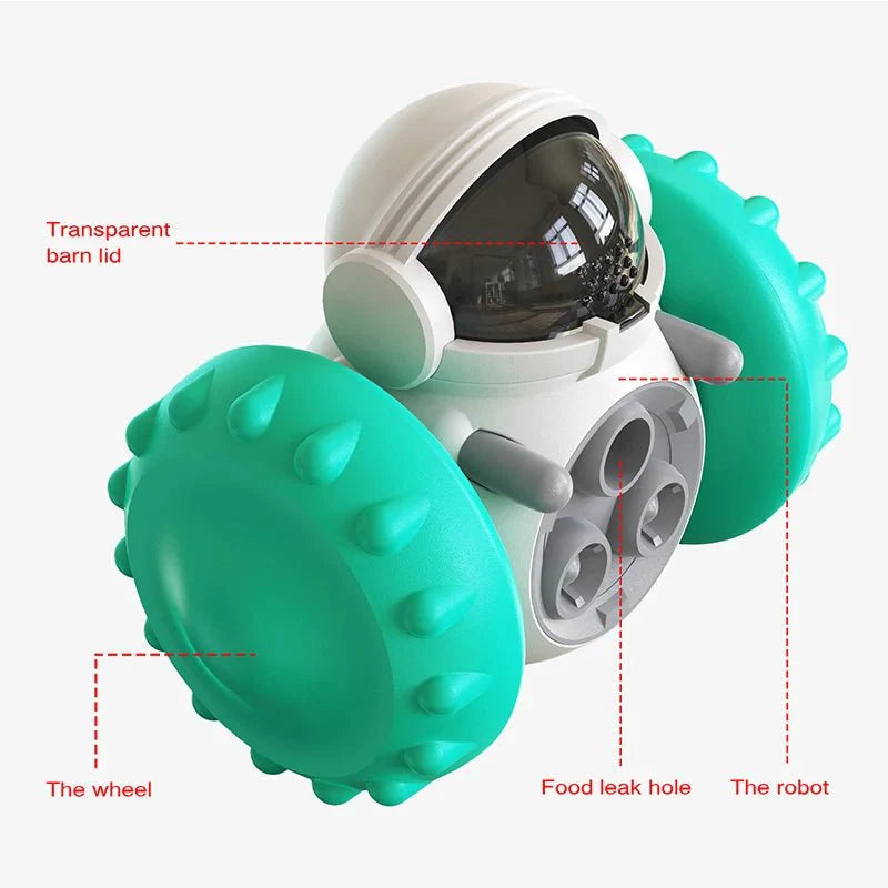 Dailypets Snack Tumbler Dog Toy for Slow Feeding & IQ Training