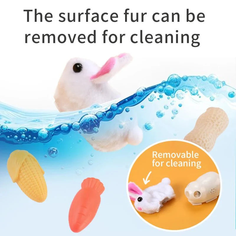 Dailypets Interactive Plush Cat Toy – Motion Activated Chase Toy for Indoor Cats