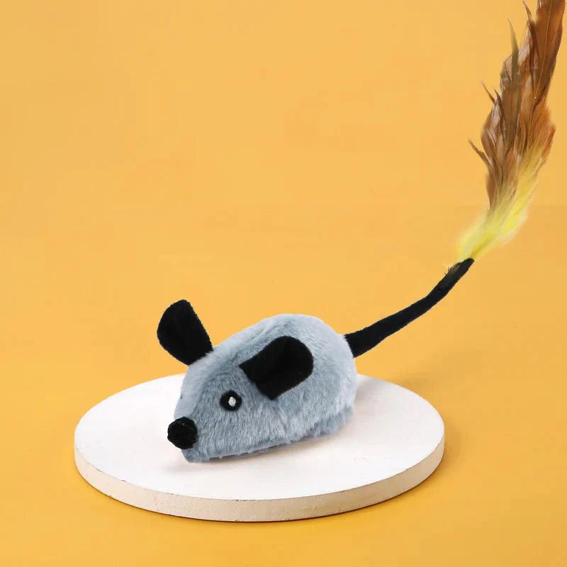 Dailypets Interactive Plush Cat Toy – Motion Activated Chase Toy for Indoor Cats