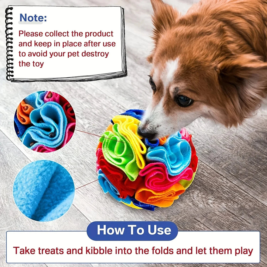 Dailypets Interactive Snuffle Ball for Dogs Slow Feeding & Enrichment