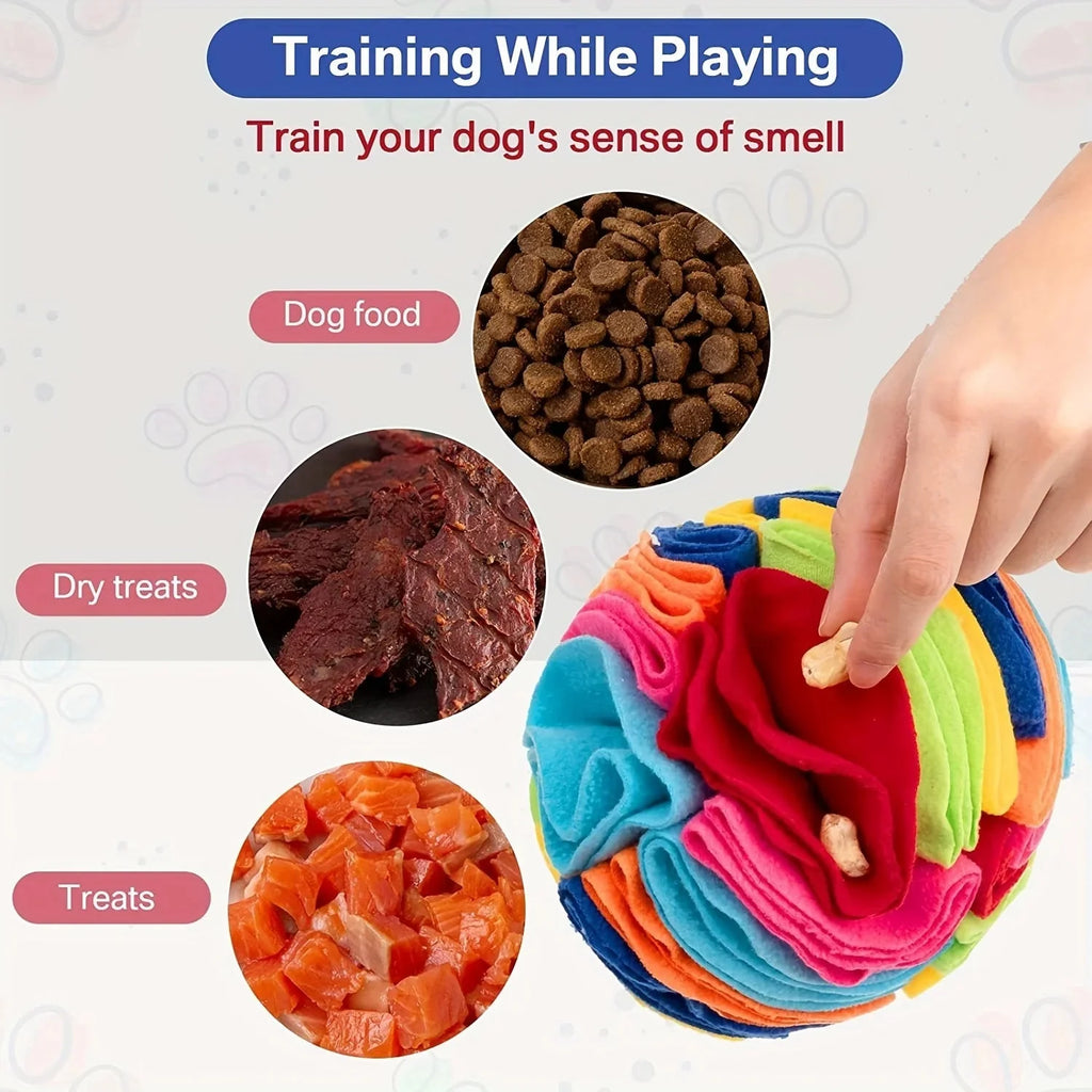 Dailypets Interactive Snuffle Ball for Dogs Slow Feeding & Enrichment