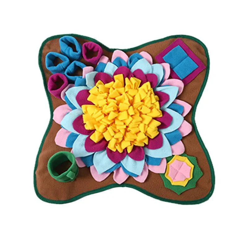 Dailypets Interactive Dog Snuffle Mat for Slow Feeding & Mental Enrichment