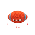 Dailypets Squeaky Latex Sports Ball Dog Toy for Fetch & Chewing