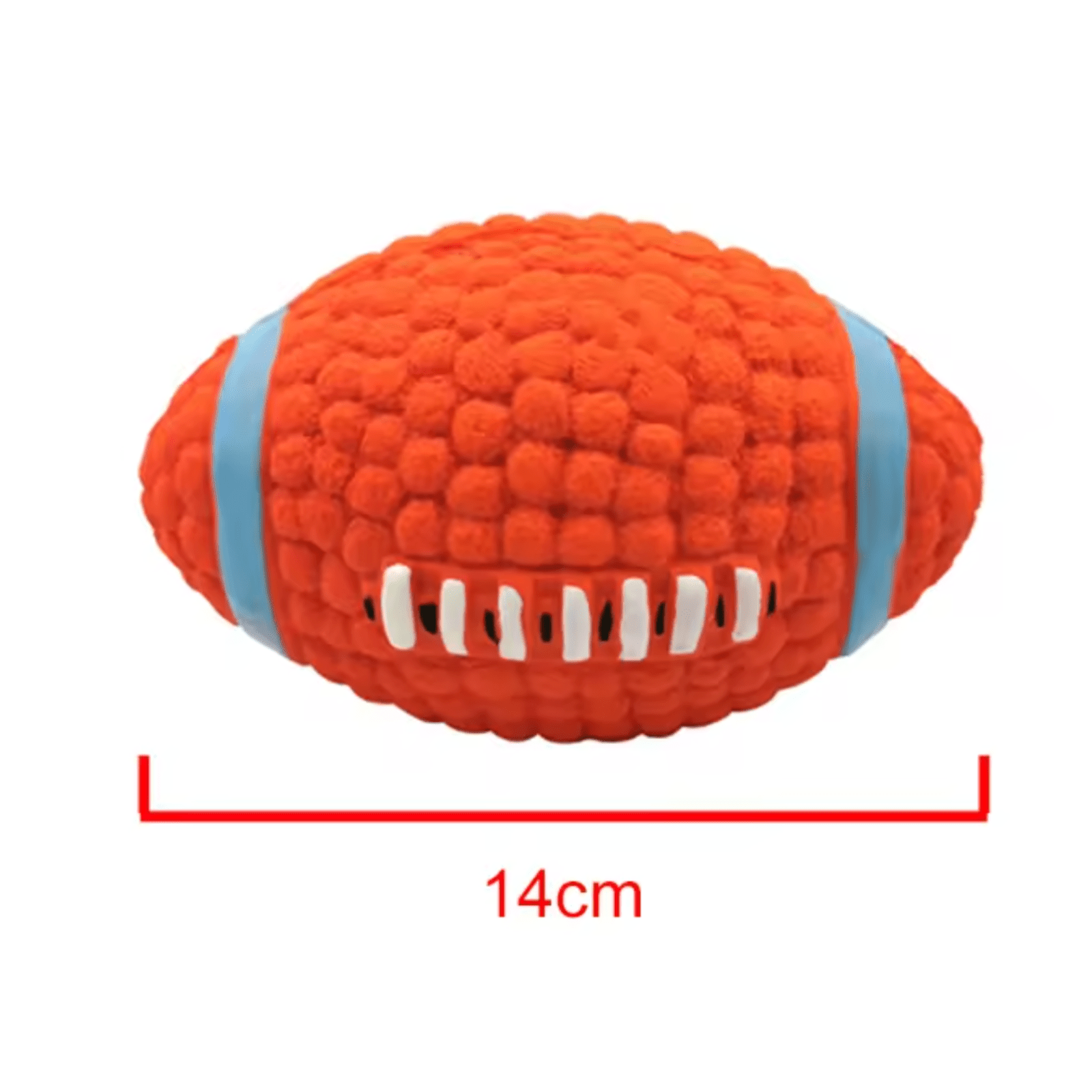 Dailypets Squeaky Latex Sports Ball Dog Toy for Fetch & Chewing