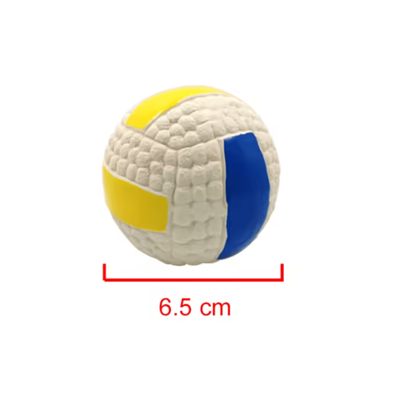 Dailypets Squeaky Latex Sports Ball Dog Toy for Fetch & Chewing