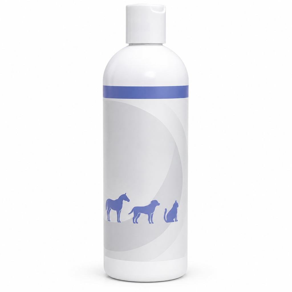 POUPIPETS Pet Shampoo – 2% Chlorhexidine & 2% Miconazole for Dogs & Cats, 16 oz