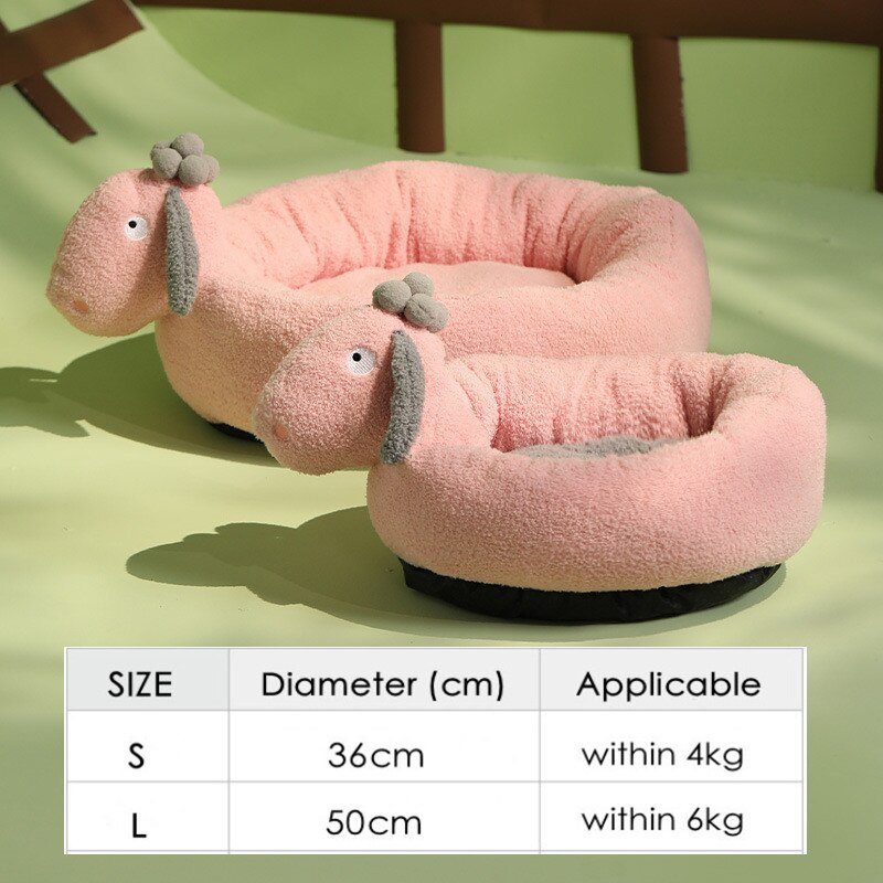 Dailypets Soft Cat Nest Bed – Anti-Anxiety Plush Resting Spot