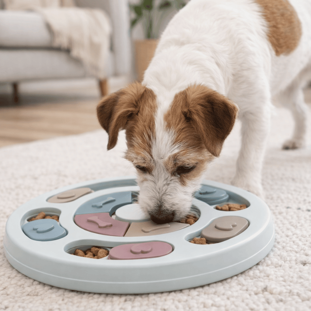 Dailypets Interactive Dog Puzzle Feeder – Slow Feeding Toy for Mental Stimulation