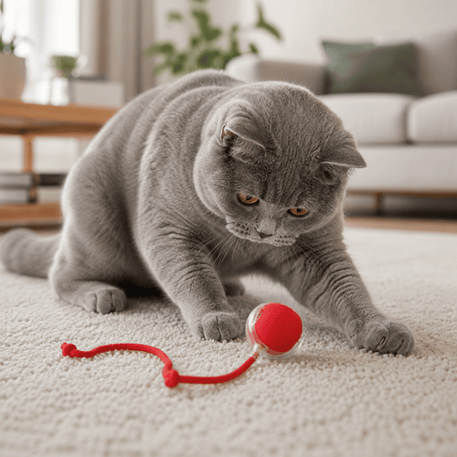 Dailypets Automatic Interactive Pet Ball with Smart Motion and USB Rechargeable Design
