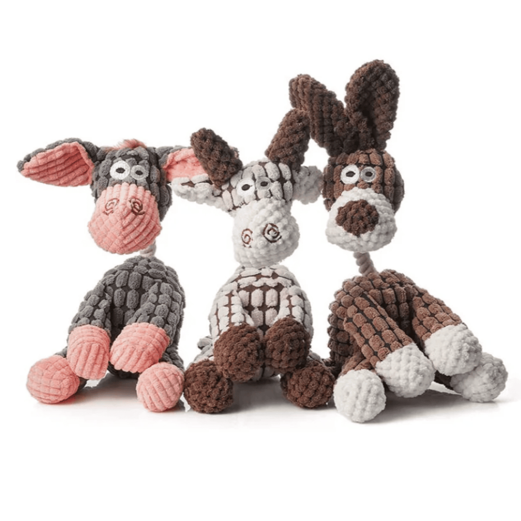 Dailypets Durable Plush Toy with Built-In Squeaker