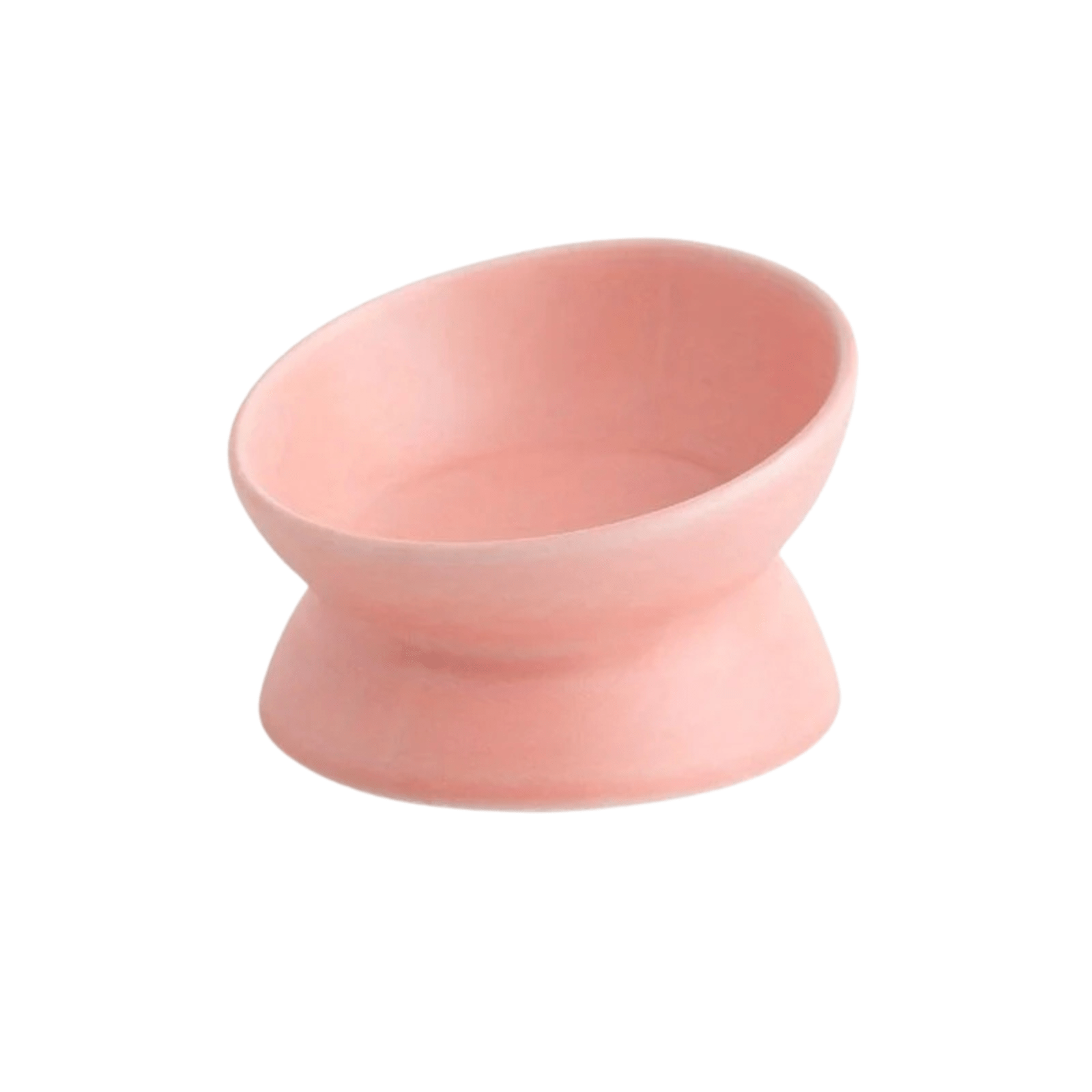 Dailypets Elevated Ceramic Pet Bowl with Angled Stand for Comfortable Everyday Feeding