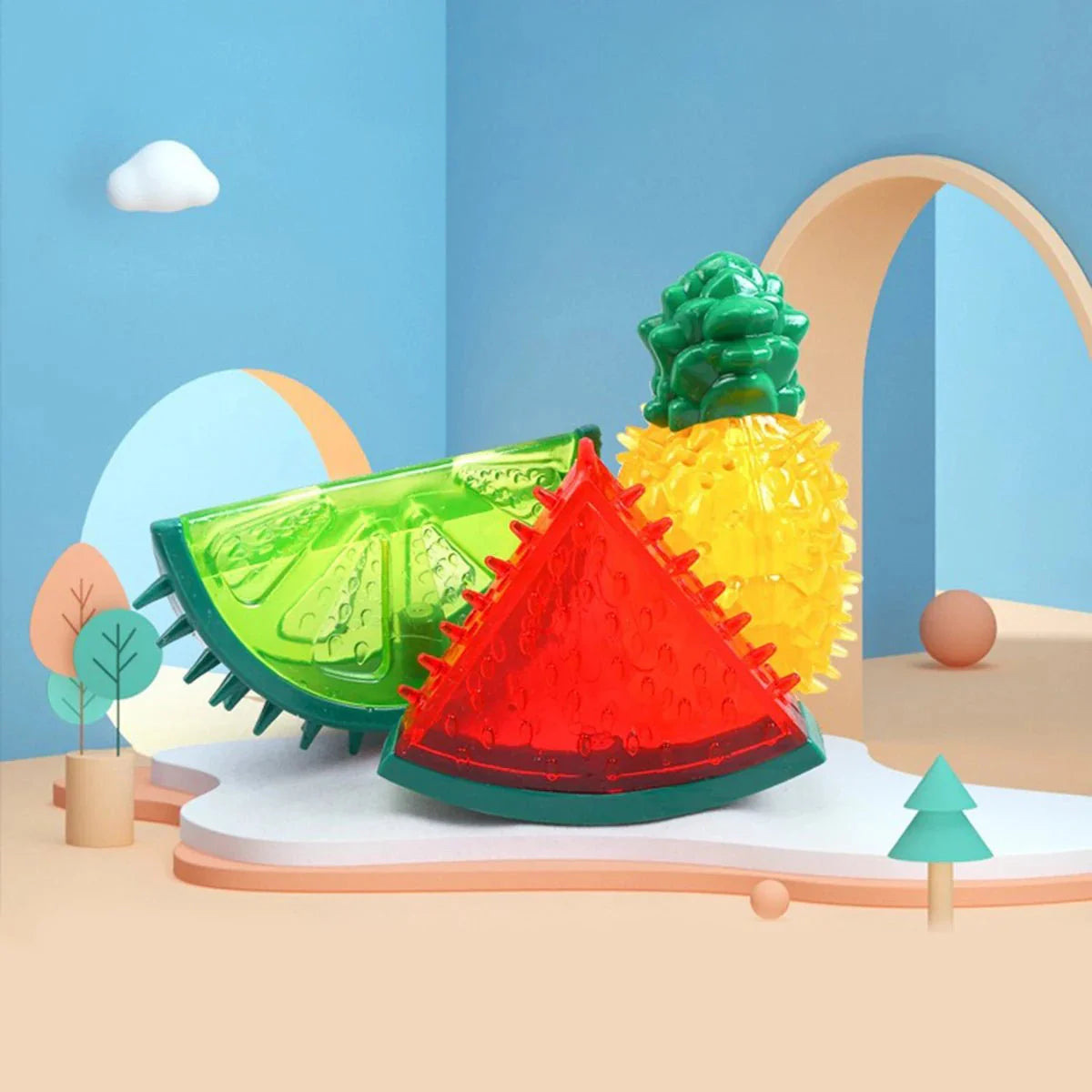 Dailypets Freezable Cooling Chew Toy for Dogs – Dental Care & Summer Relief