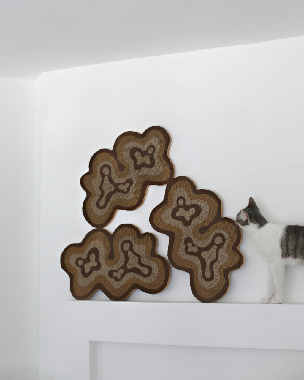 Dailypets Abstract Cardboard Cat Scratcher