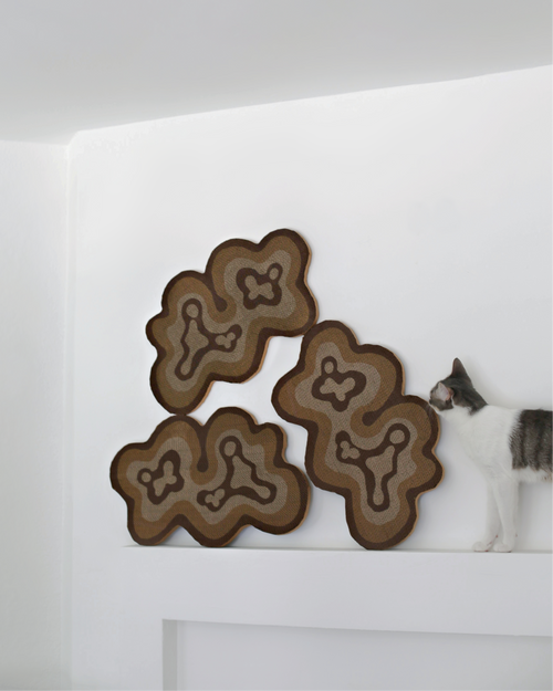 Dailypets Bloom Cat Scratcher Decorative Corrugated Cardboard Pad