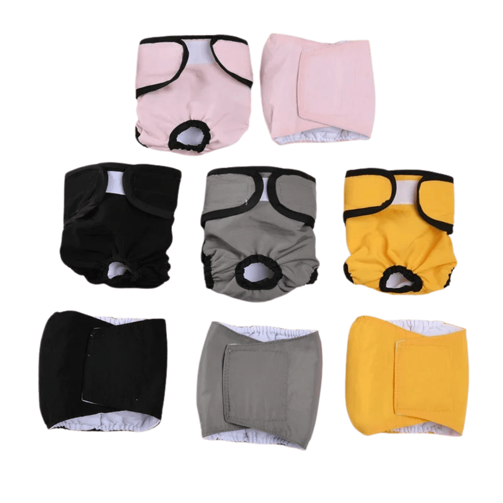 Dailypets Washable Female Dog Diaper with Adjustable Fit for Everyday Protection Daily