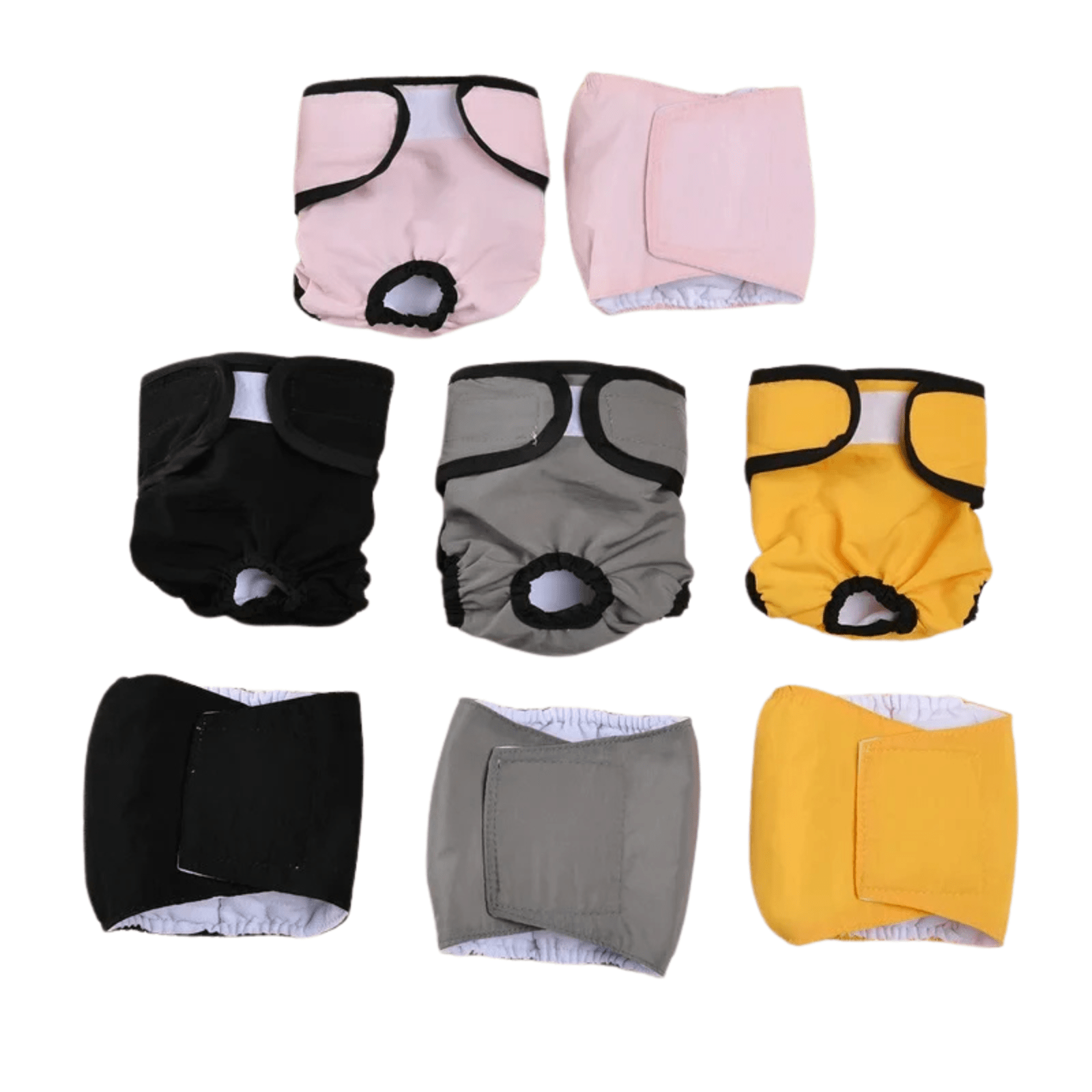 Dailypets Washable Female Dog Diaper with Adjustable Fit for Everyday Protection Daily