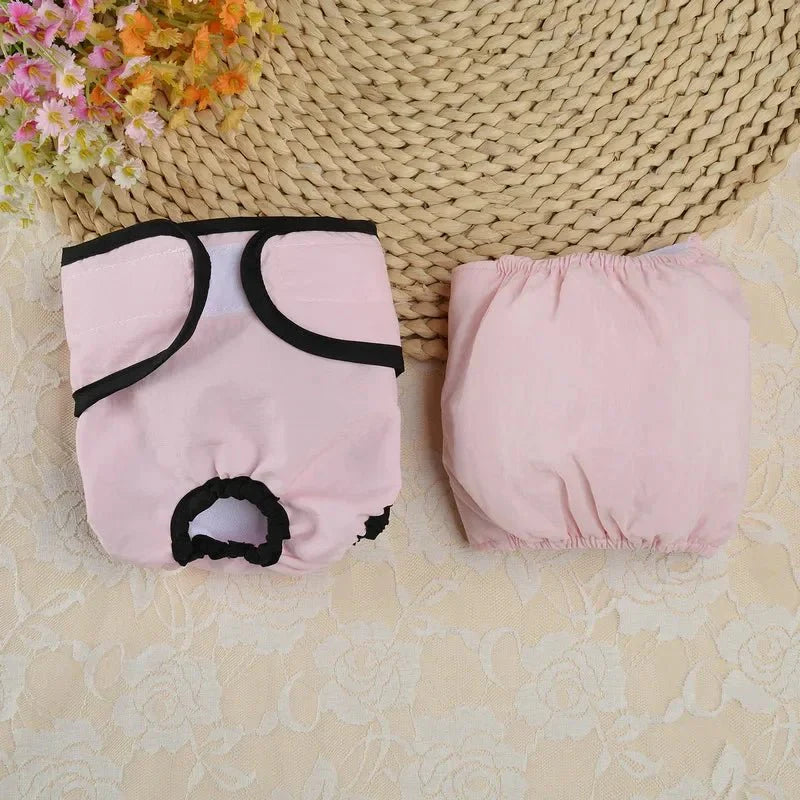 Dailypets Washable Female Dog Diaper with Adjustable Fit for Everyday Protection Daily